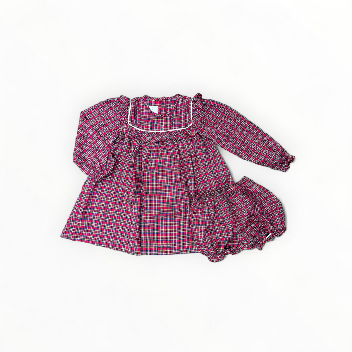 Britta Dress in Holiday Plaid