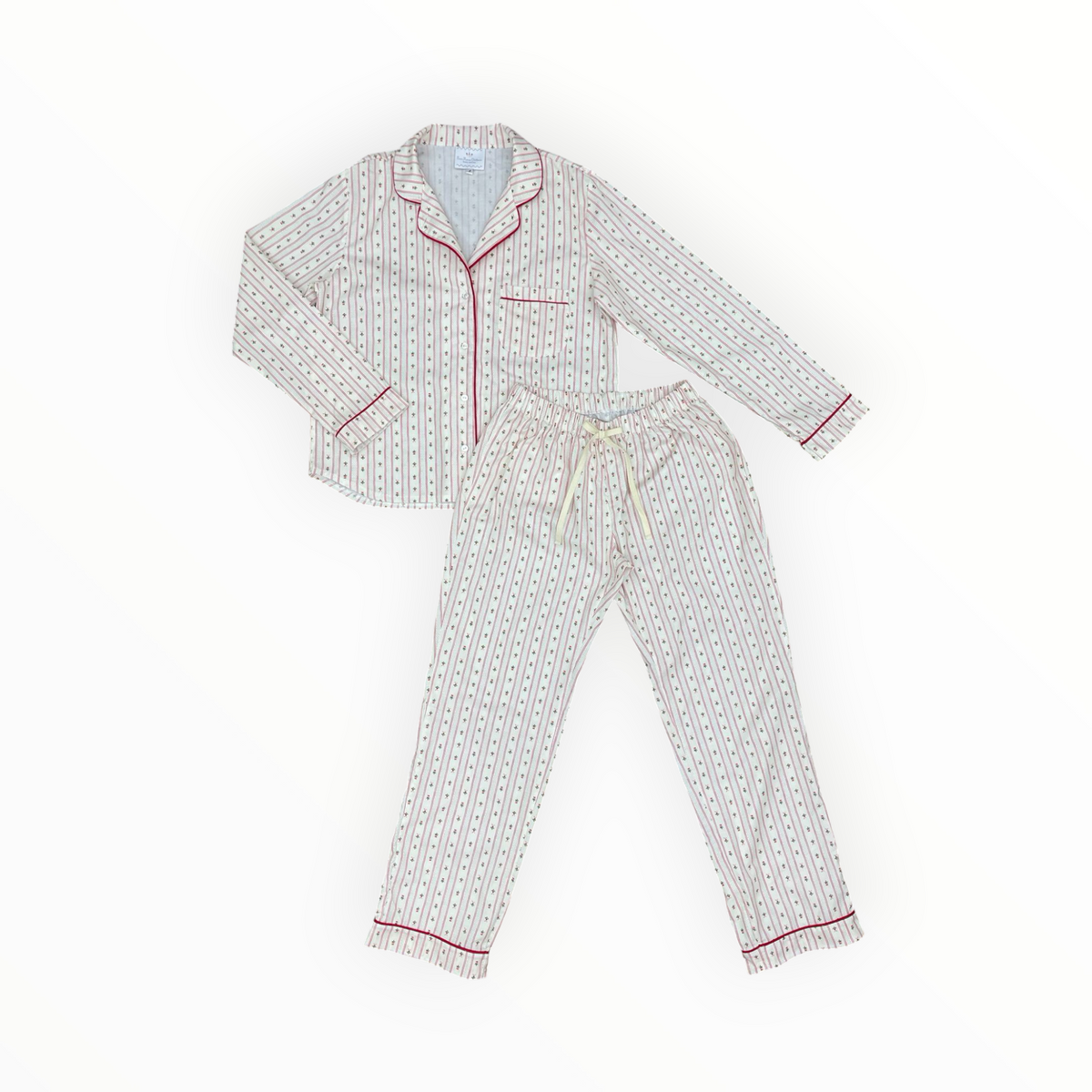 Women's Pajamas in Holiday Dot Stripe