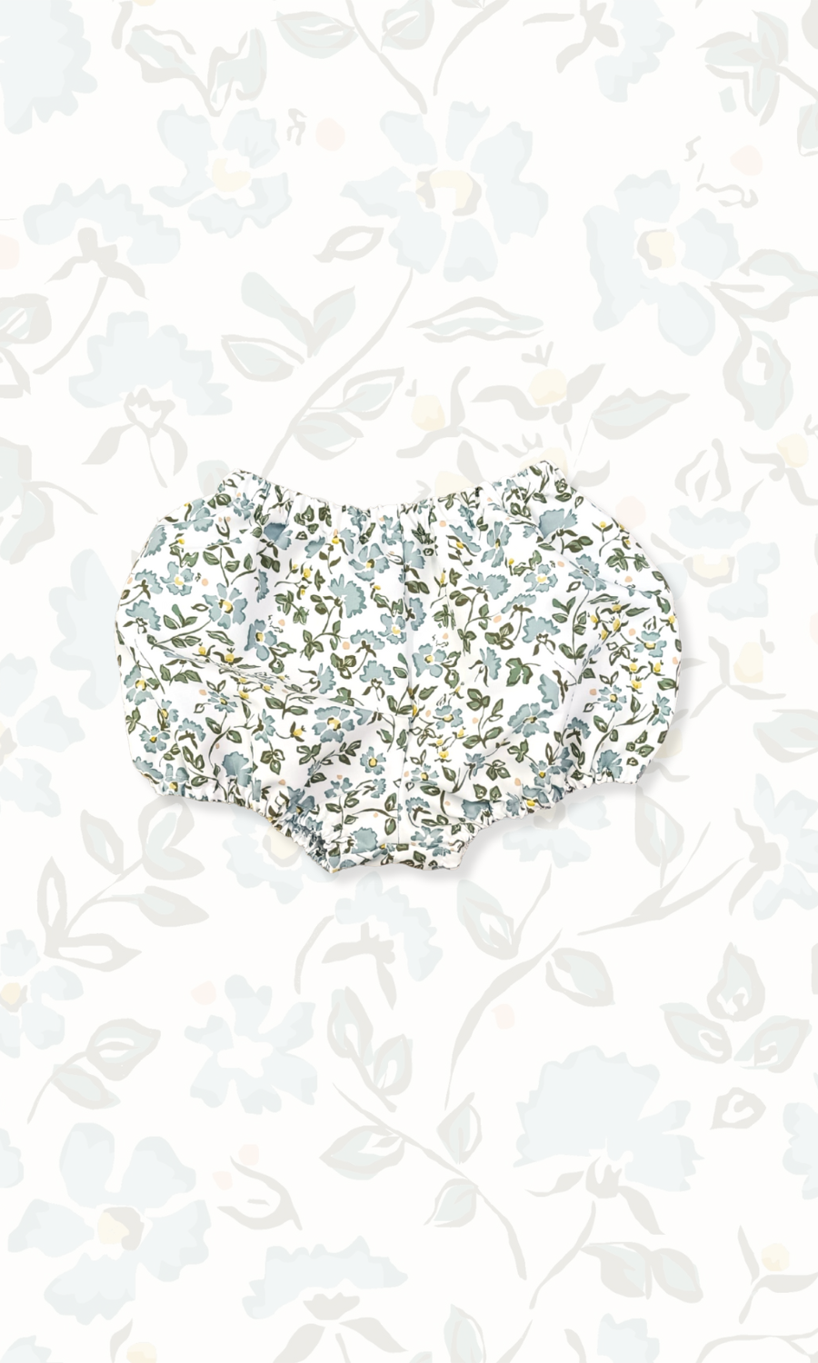 Swim Bloomers in Mimosa Flower Cream