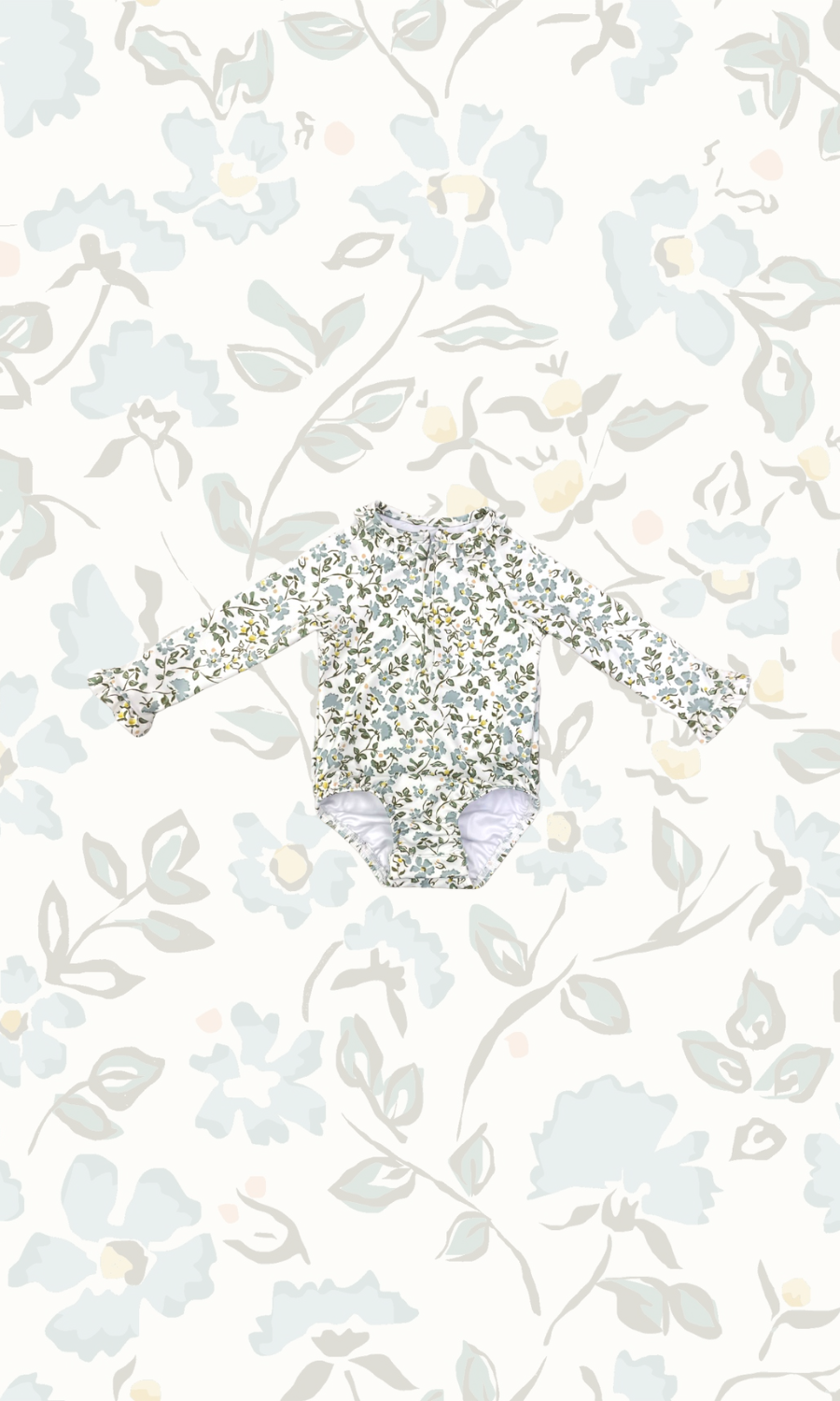 Jane Suit in Mimosa Flower Cream