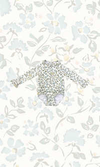 Jane Suit in Mimosa Flower Cream