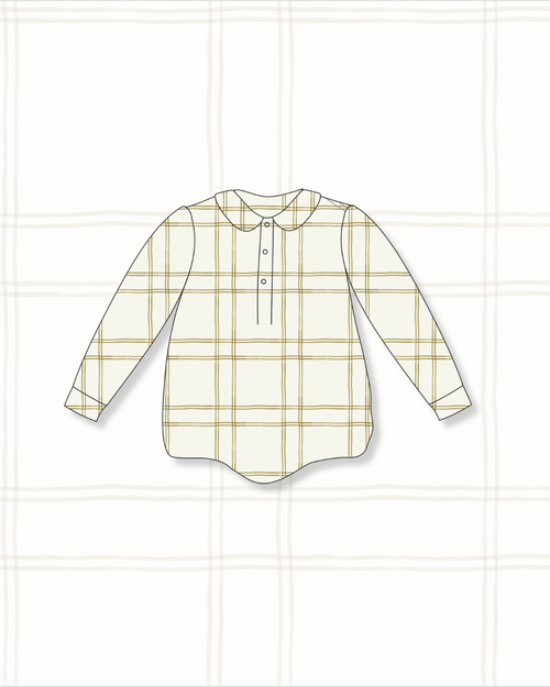 Banks Onesie in Window Pane