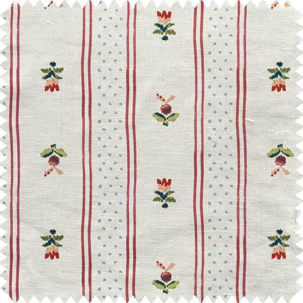 Girls Pajama in Holiday Dot Stripe