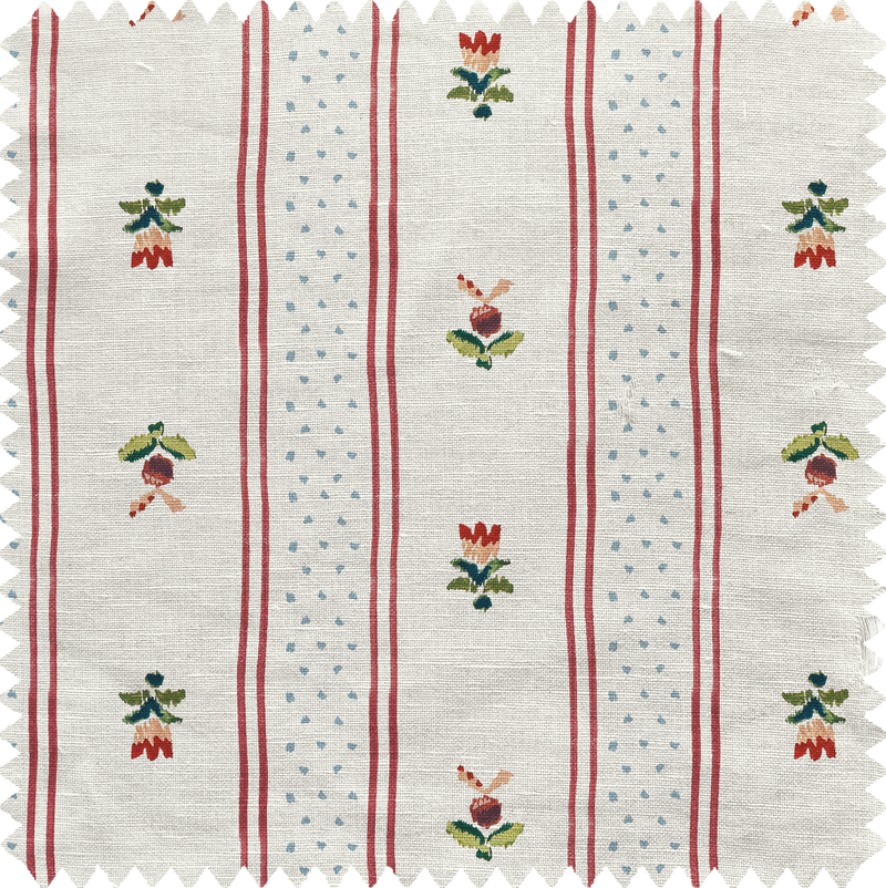 Girls Pajama in Holiday Dot Stripe