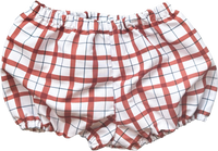 Swim Bloomer in Red Thacker Plaid