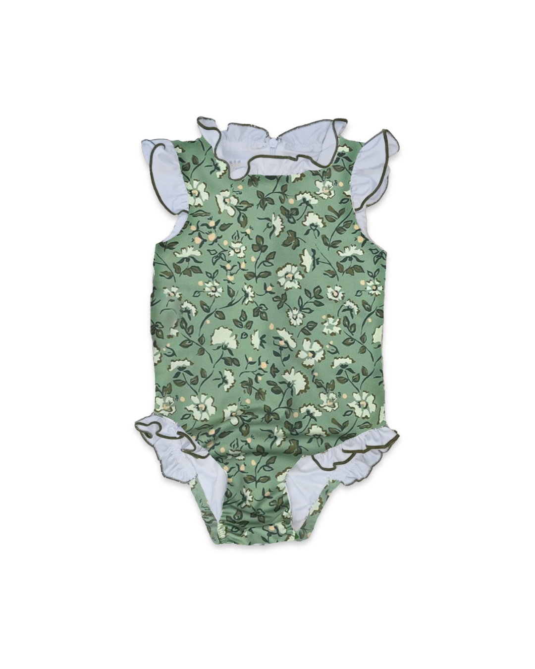 Bingley Suit in Mimosa Flower Teal