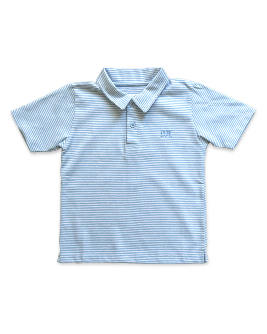 Banks Polo | Blue Dockside Stripe