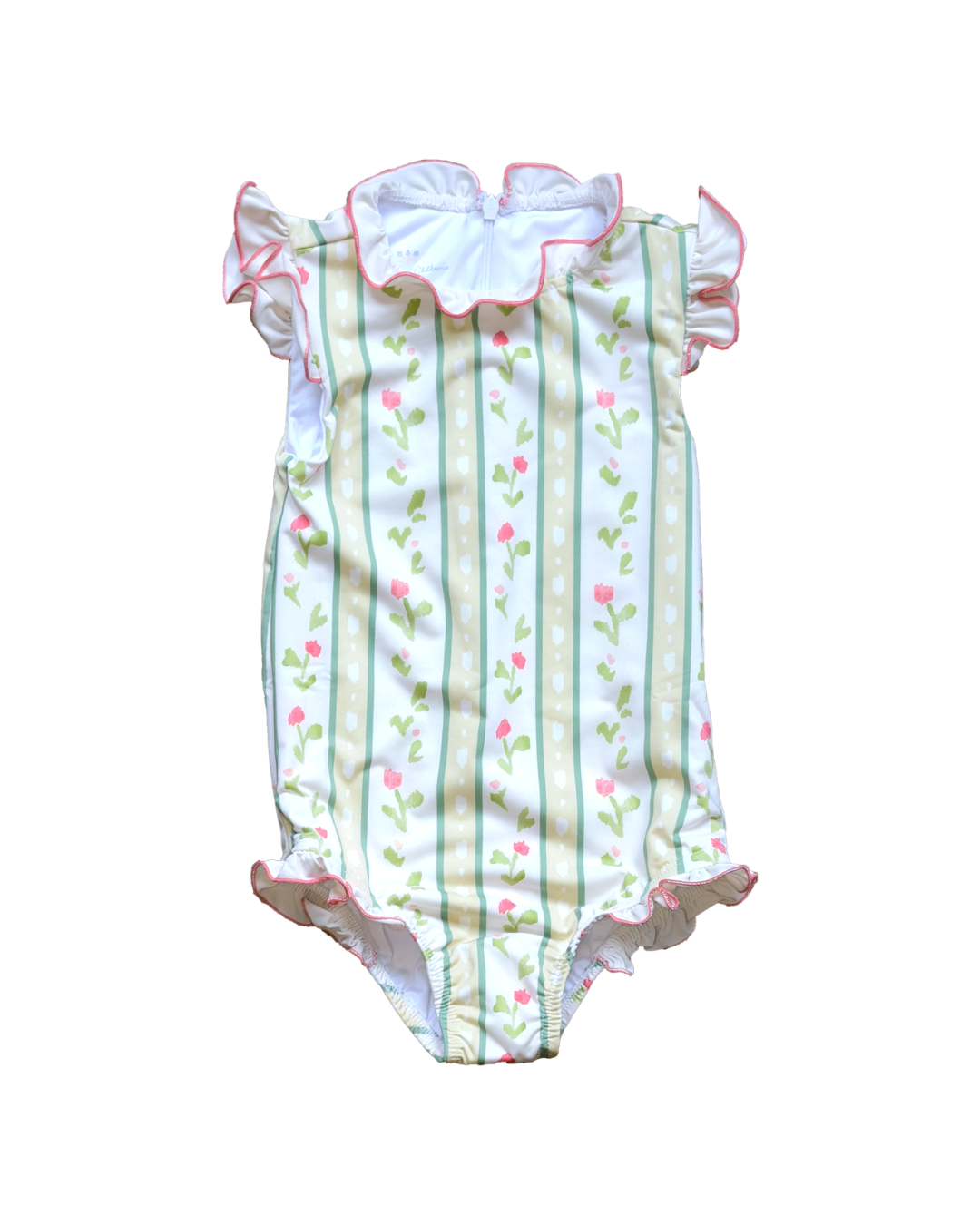 Bingley Suit in Vivian Stripe In Daffodil