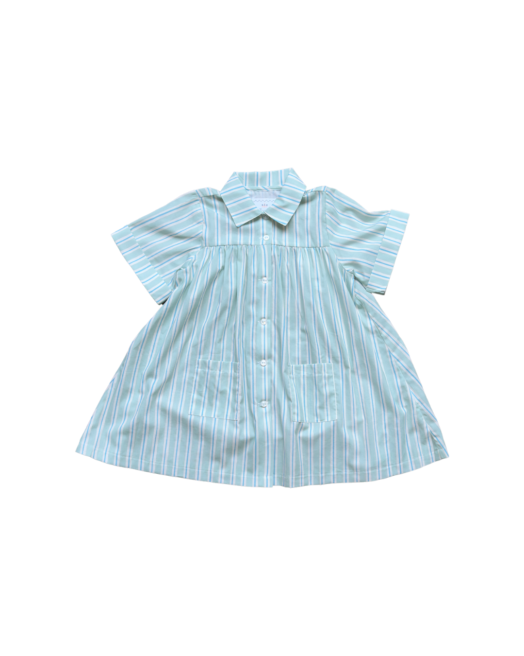 Womens Coverup in Stripe In Blue Jay