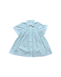 Womens Coverup in Stripe In Blue Jay