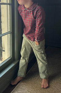 Velvet Trouser in Spruce