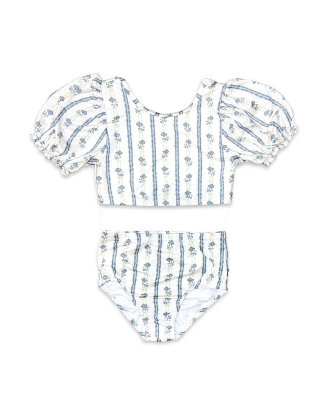 Bailey Two Piece in Scallop Stripe