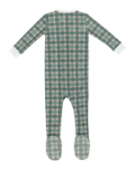 Footie Pajamas in Cavalier Plaid