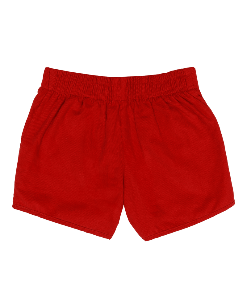 Fuller Short in Red Corduroy