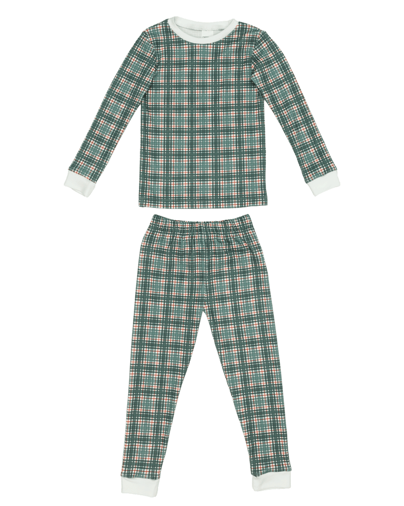 Pajama Set in Cavalier Plaid