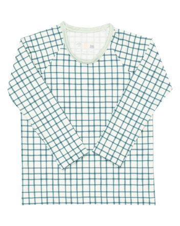 Collins Sunshirt in Thacker Plaid/Pale Aqua main image 0