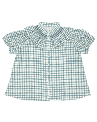 Womens Molly Anne Top in Thacker Plaid