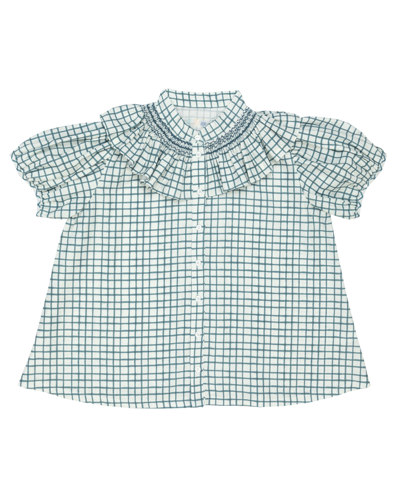 Womens Molly Anne Top in Thacker Plaid