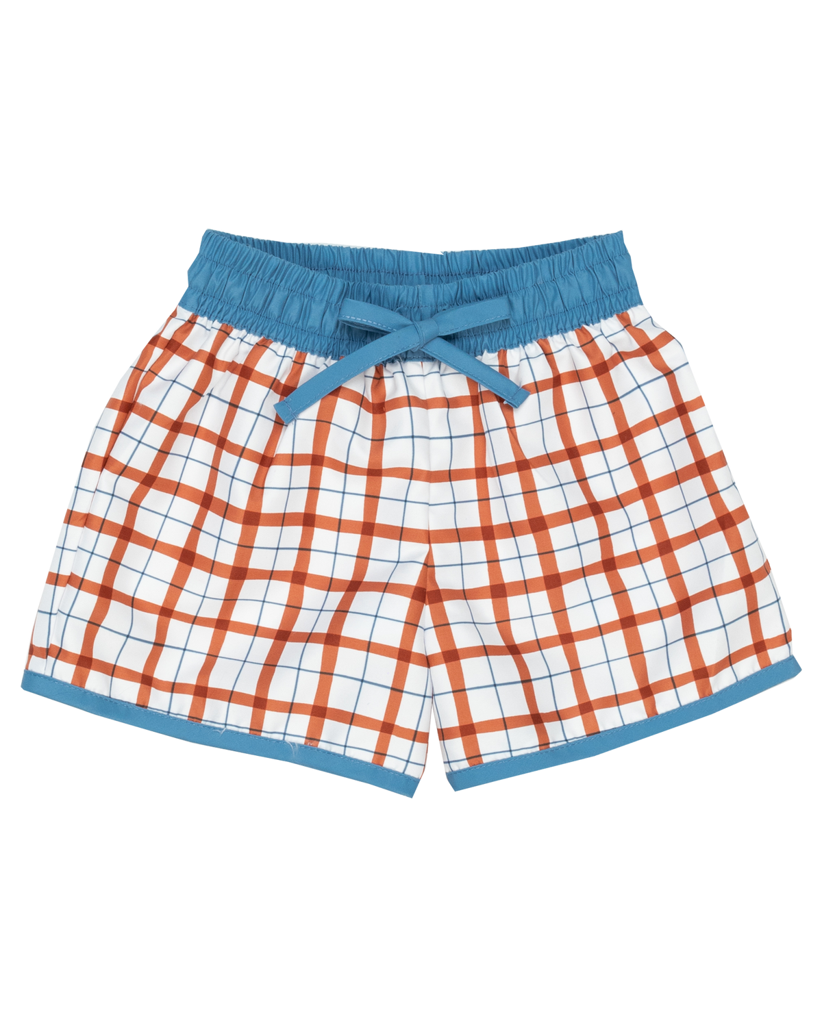 Talmadge Trunk in Red Thacker Plaid/Mountain Spring