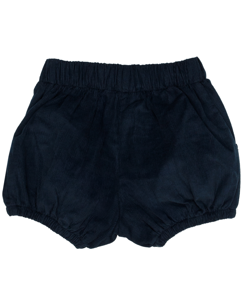 Bloomer Short in Navy Cord