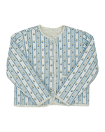 Quilted Jacket in Brigitta Stripe/Louisa Flower