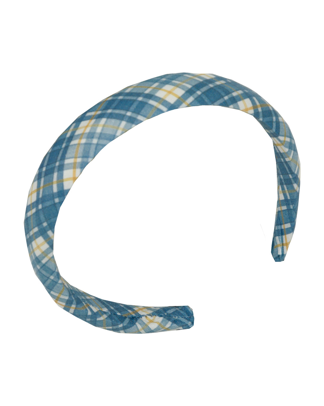 Padded Headband in Marta Plaid