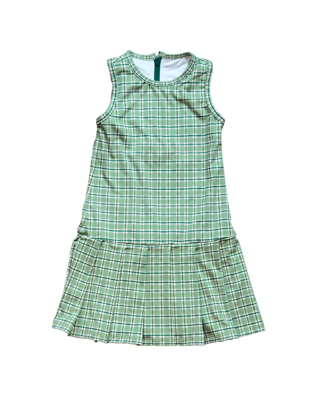 Tennis Dress in Apple Check