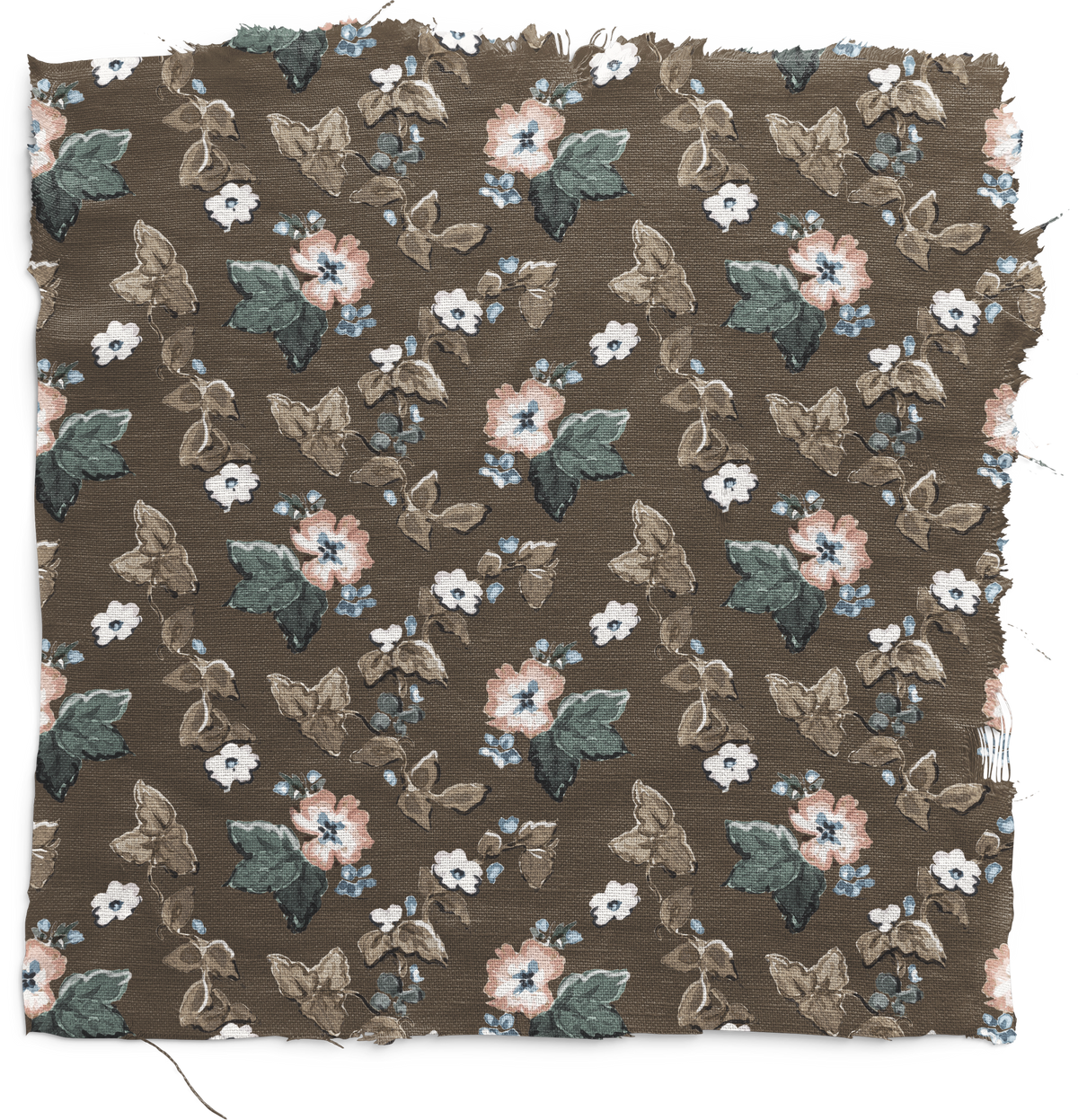 Blakely Set in Woodland Floral in Cocoa