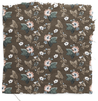 Blakely Set in Woodland Floral in Cocoa