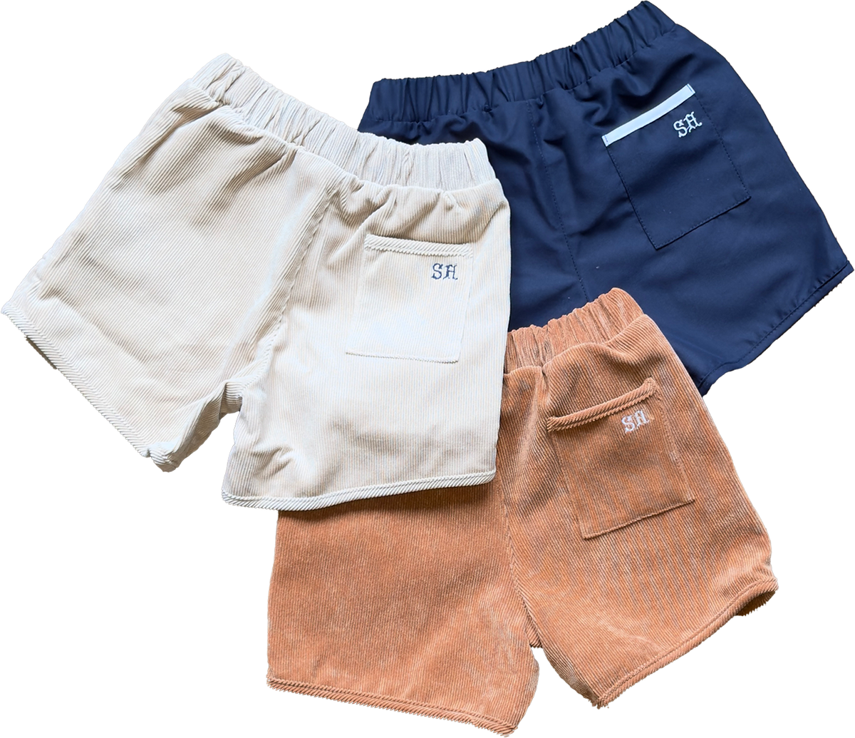 Athletic Short in Proformance Cord In Terra Cotta