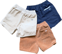 Athletic Short in Proformance Cord In Terra Cotta