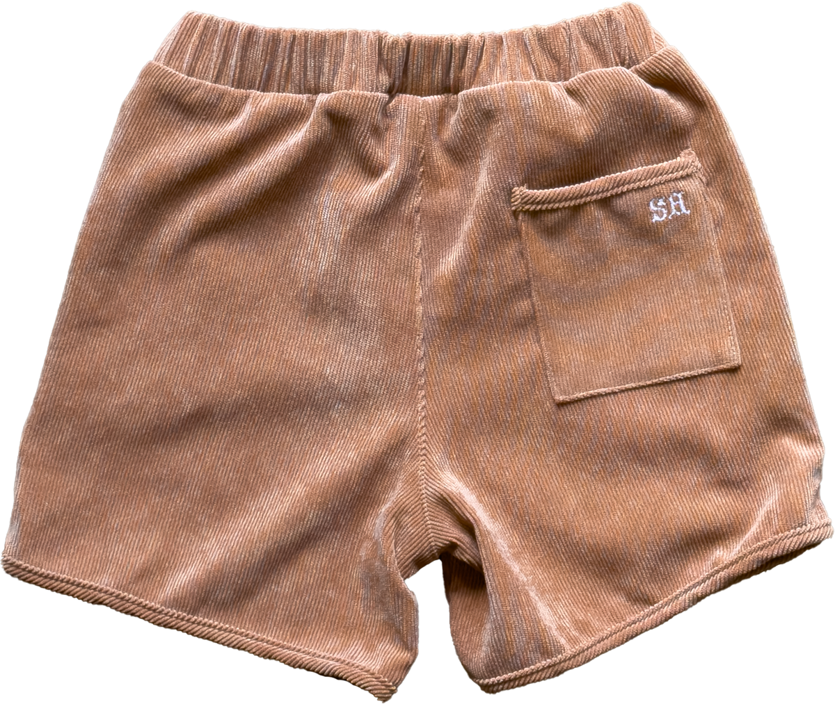 Athletic Short in Proformance Cord In Terra Cotta