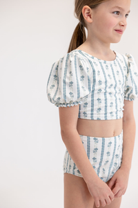 Bailey Two Piece in Scallop Stripe
