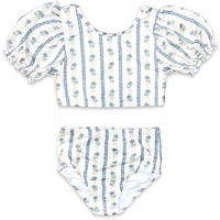 Bailey Two Piece in Scallop Stripe