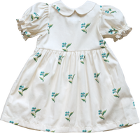 Charlotte Dress in Flame Stitch Floral