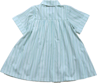 Girls Coverup in Stripe in Blue Jay