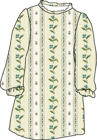 Dashwood Dress in French Stripe