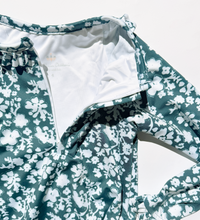 Jane Suit | Longsleeve Rashguard | Blockflower in Midnight