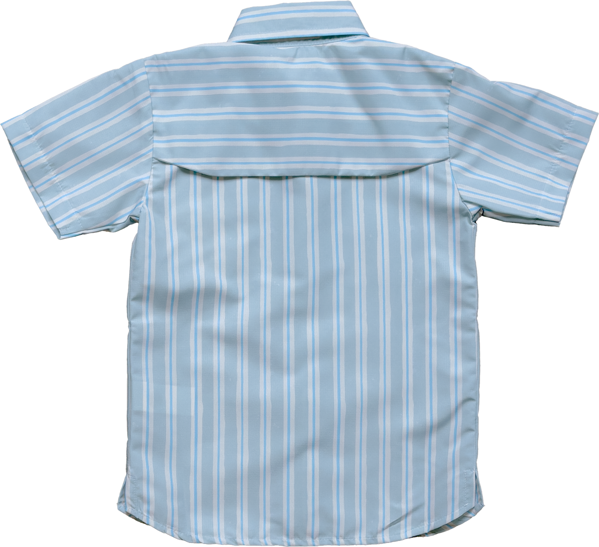 Sporting Shirt in Stripe in Blue Jay