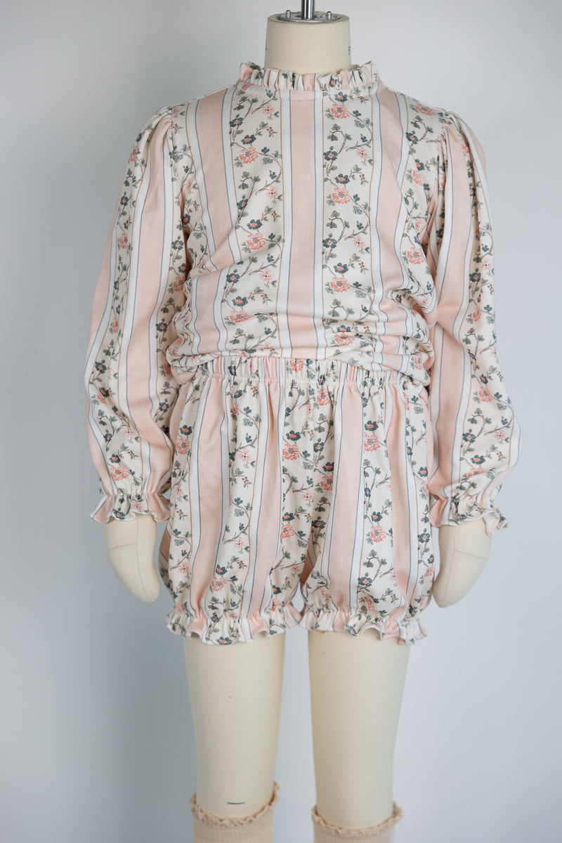 Yorkshire Dress/Bloomer Set in Astrid Stripe
