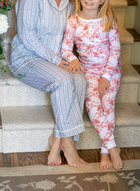 Women's Pajama Set in Belleville Stripe Leland