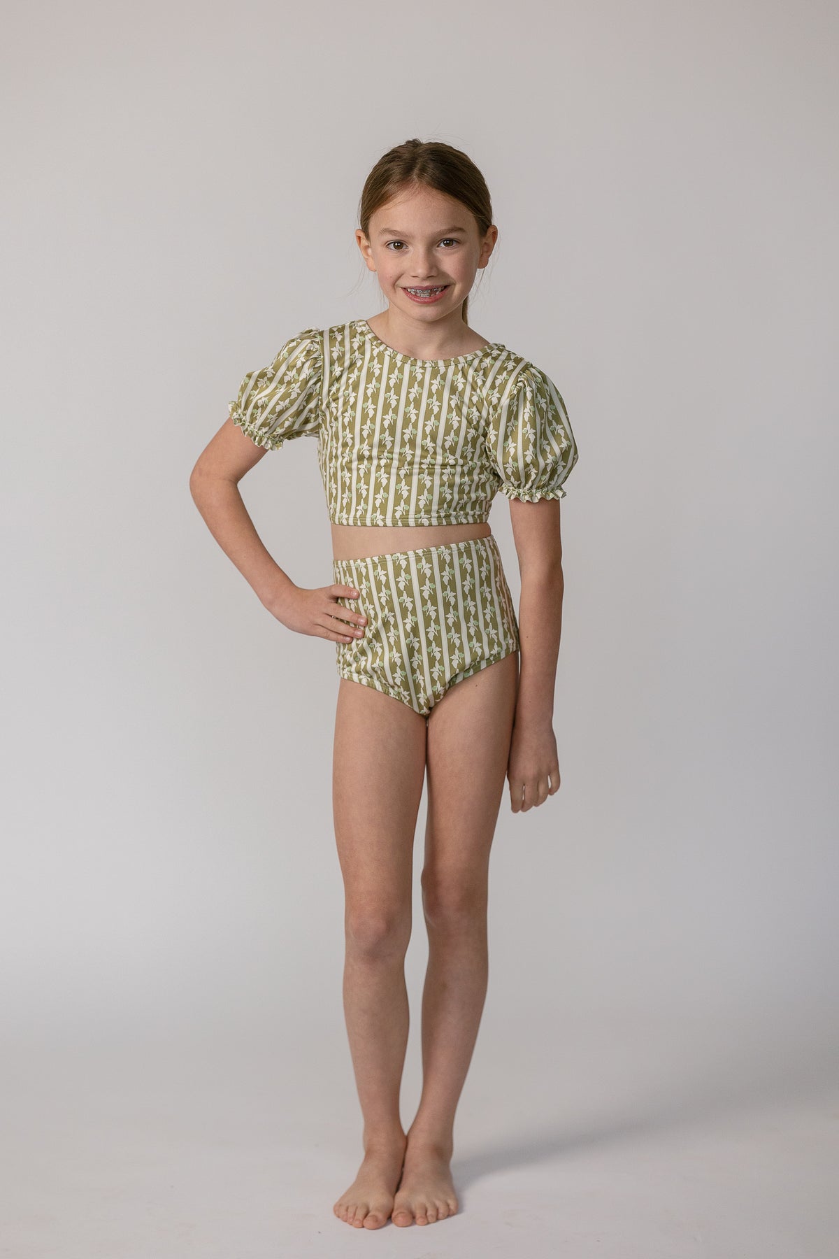 Bailey in Tulip Ticking Stripe