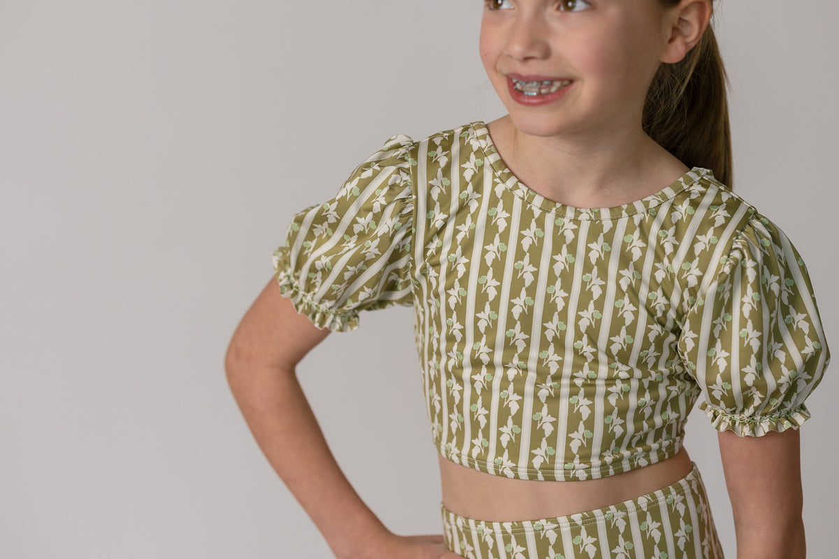 Bailey in Tulip Ticking Stripe