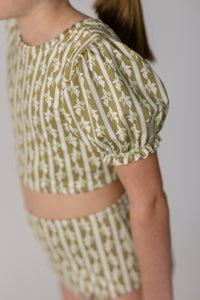 Bailey in Tulip Ticking Stripe