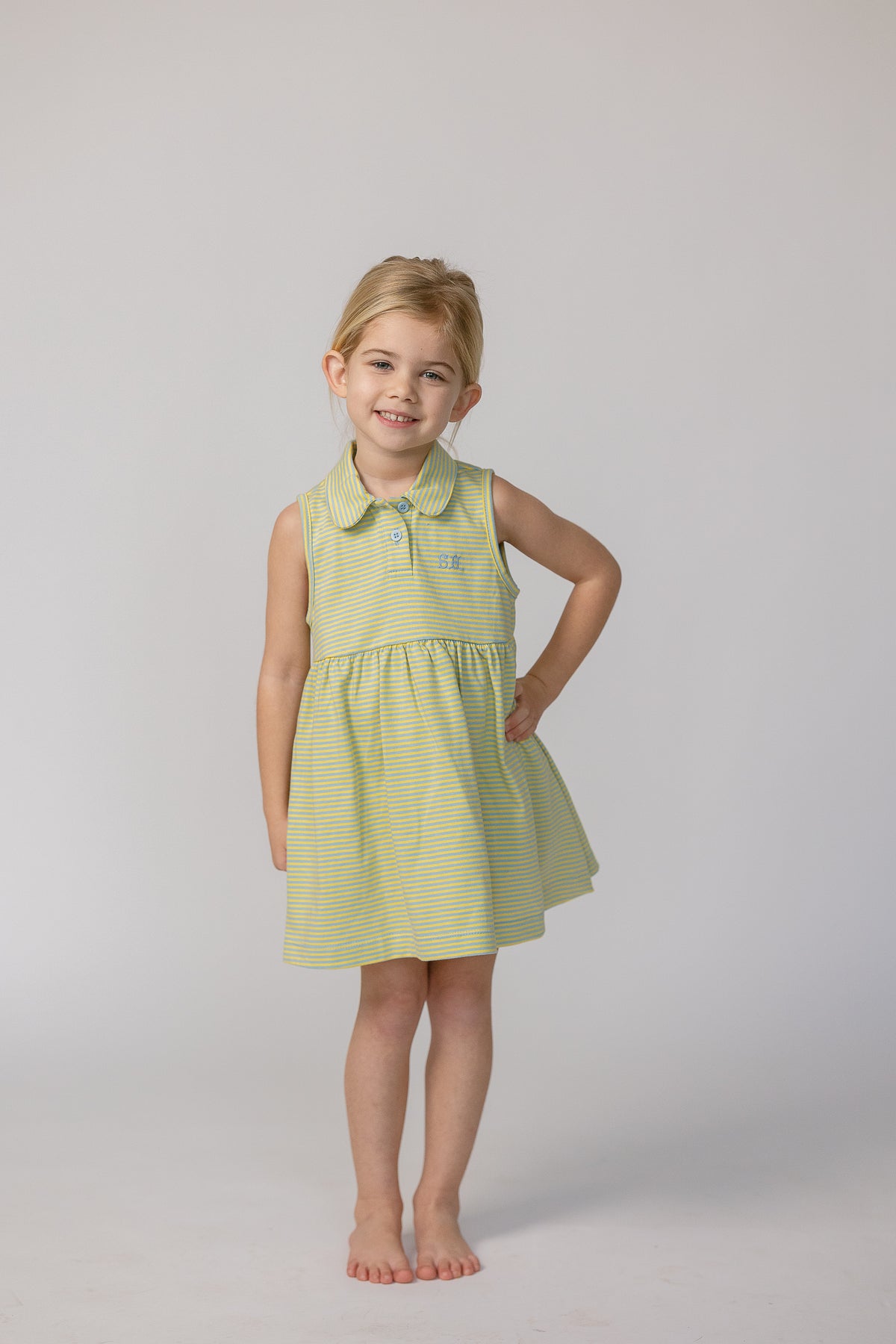 Play Dress in Dockside Stripe