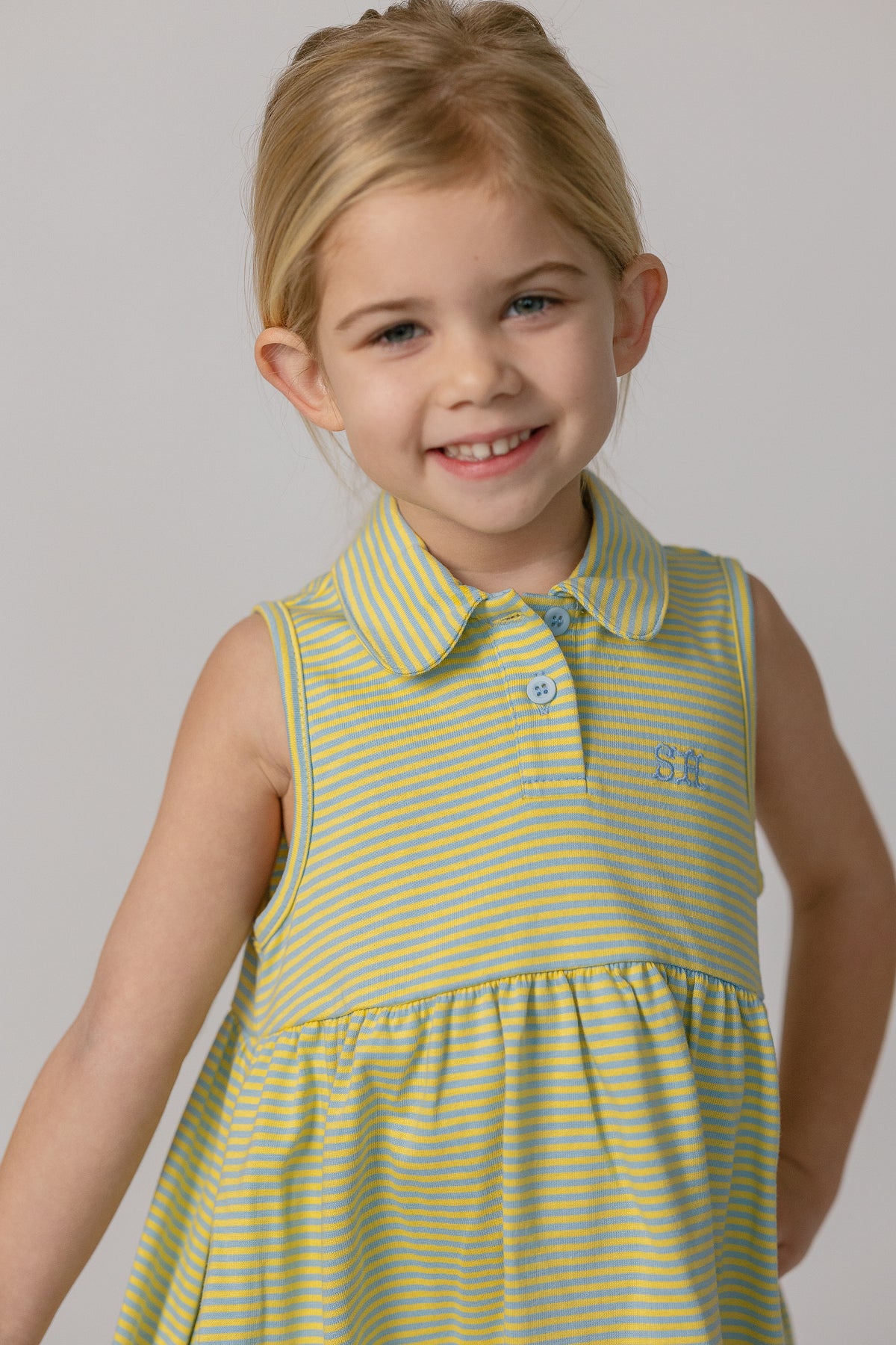 Play Dress in Dockside Stripe