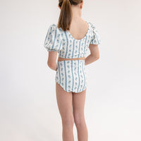 Bailey Two Piece in Scallop Stripe
