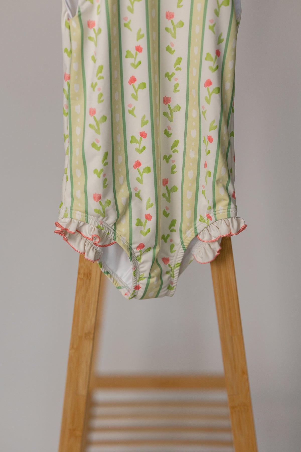 Bingley Suit in Vivian Stripe In Daffodil