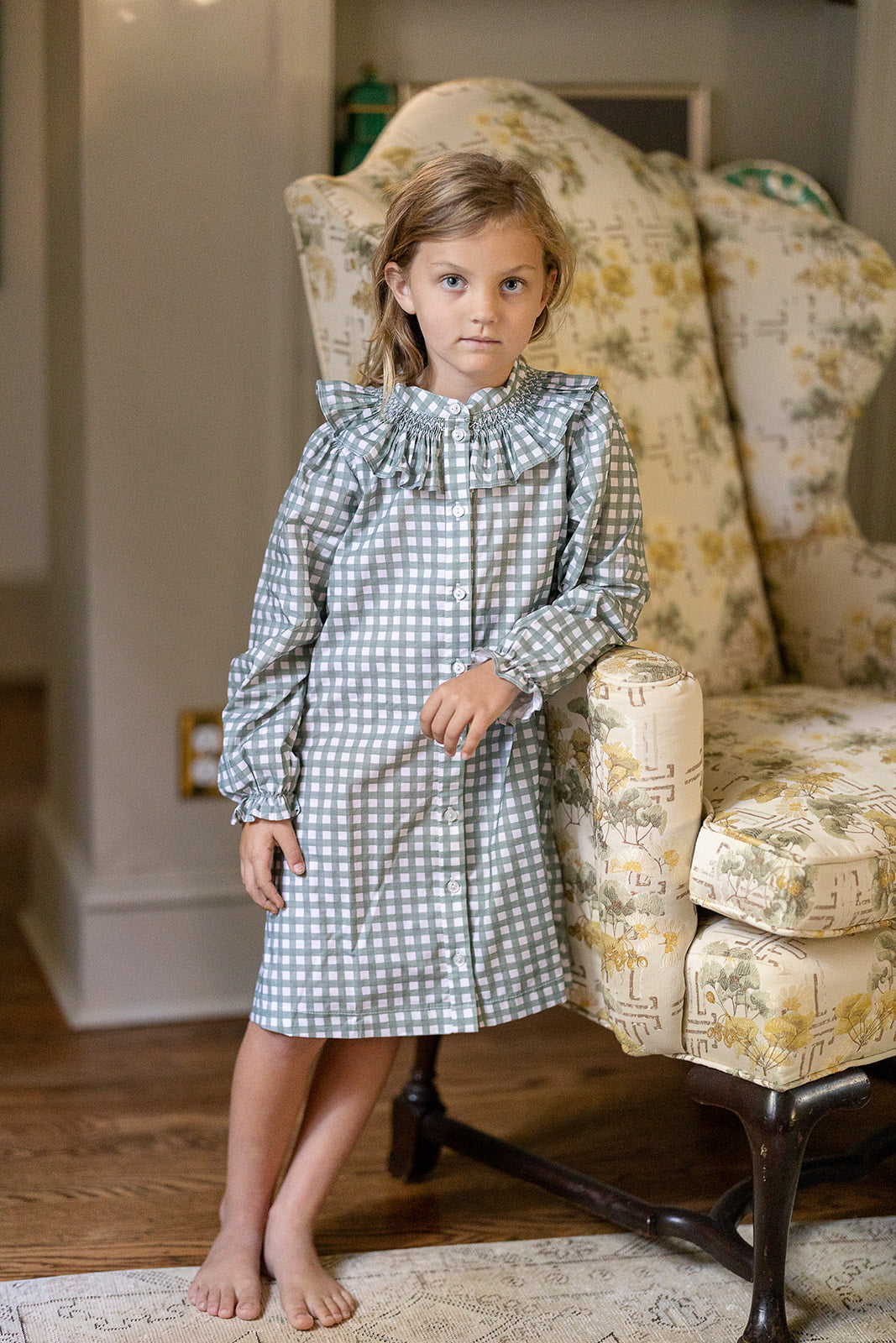 日*4様 soor ploom Delilah dress gingham 5y 日*4様 soor ploom Delilah dress gingham 5y - メルカリ