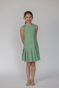 Tennis Dress in Apple Check